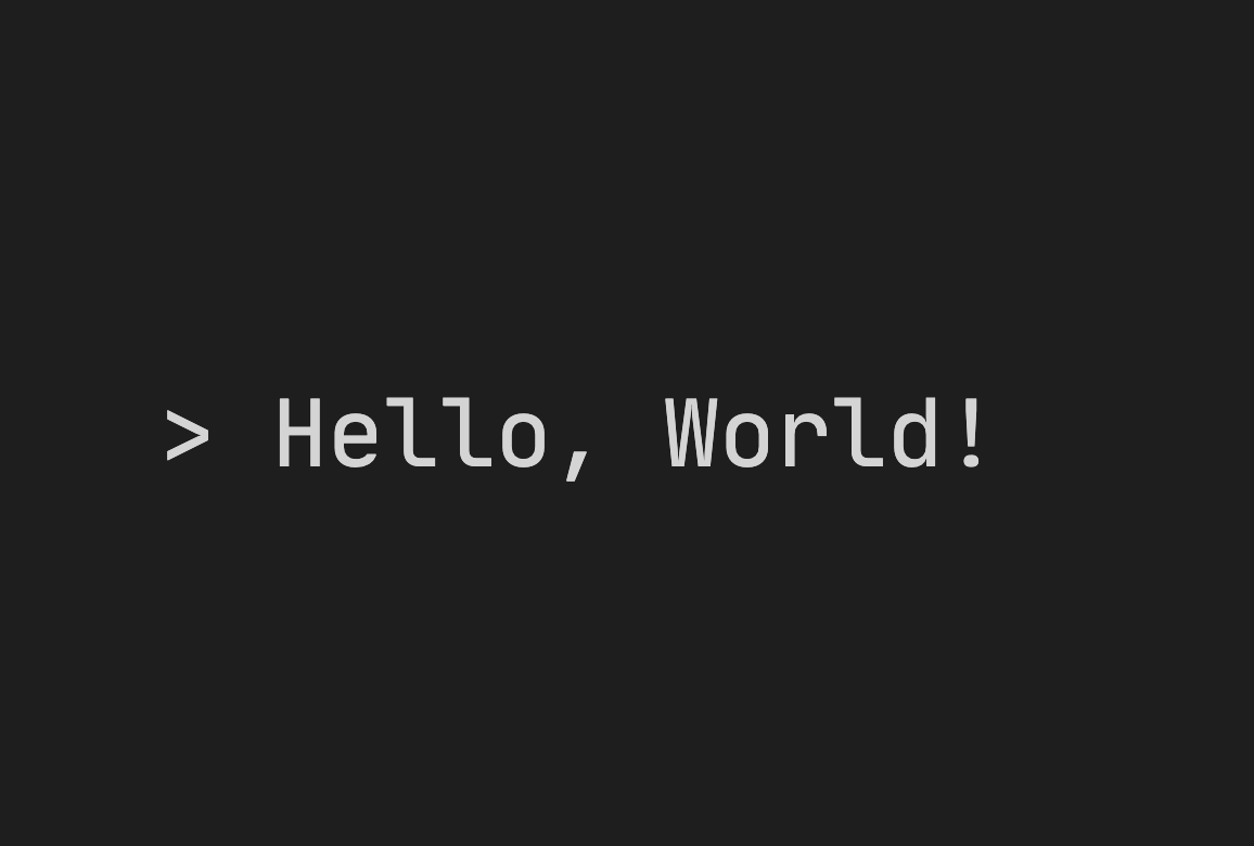 Java Hello World